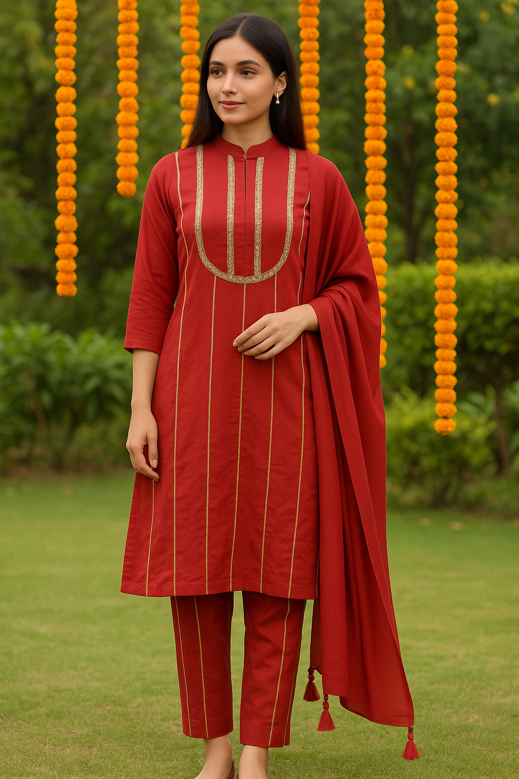 Laal Ishq Suit Set
