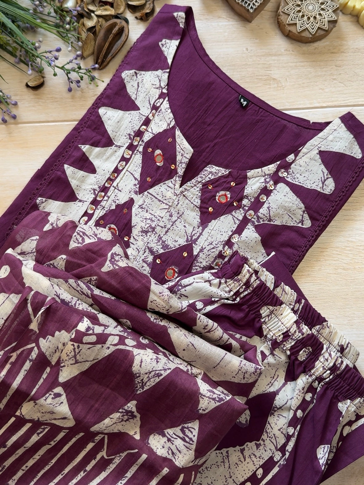 Purple Snow Suit Set