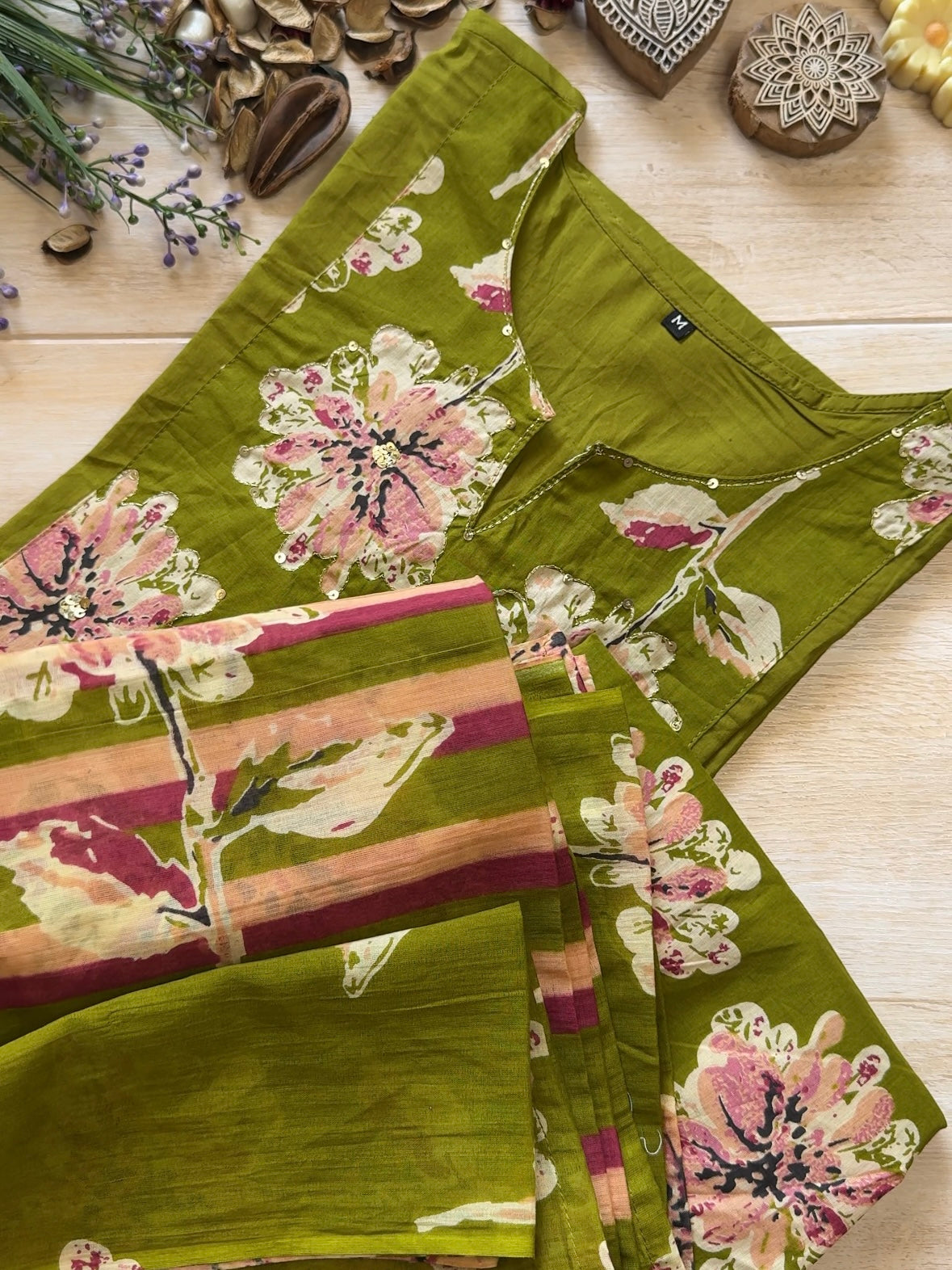 Lush Green Suit Set