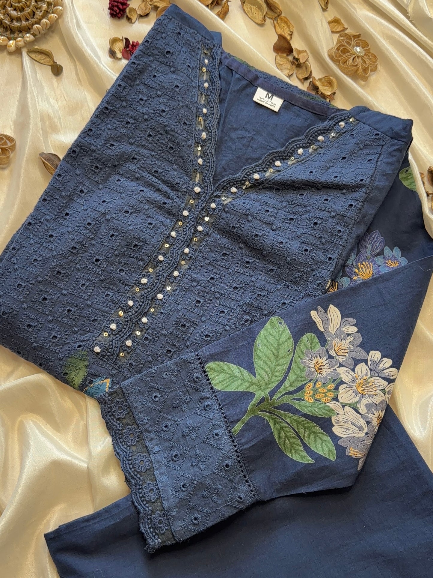Midnight Bloom Suit Set