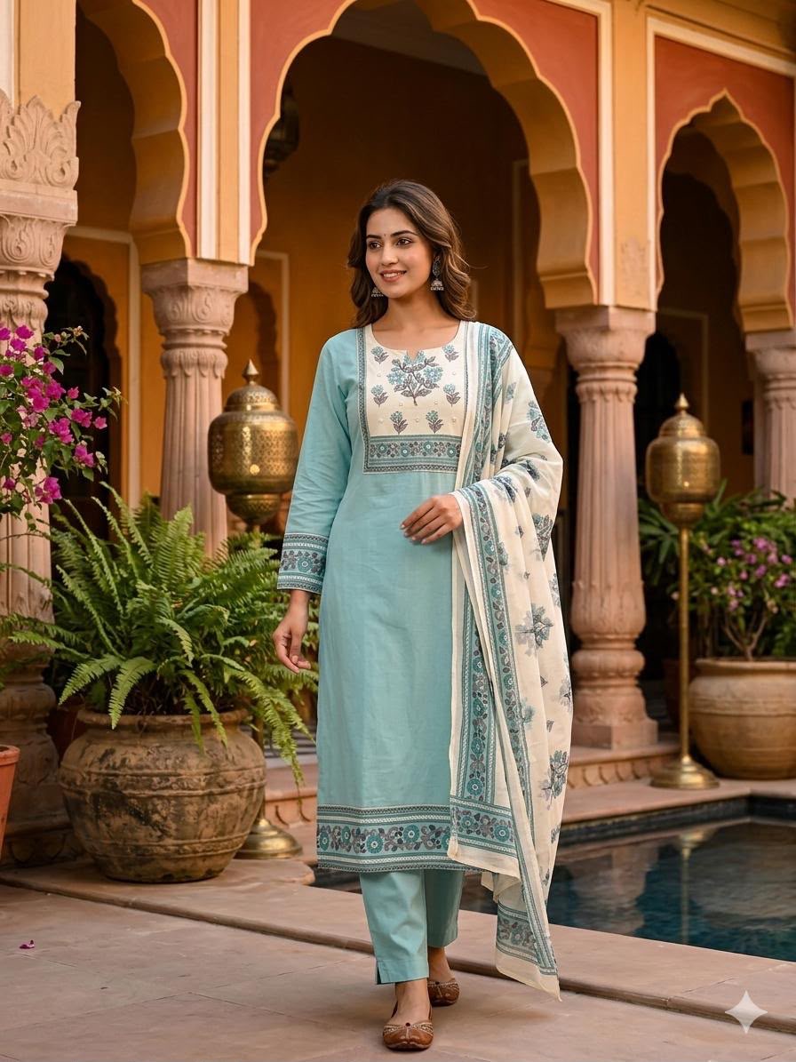 Aqua Grace Suit Set