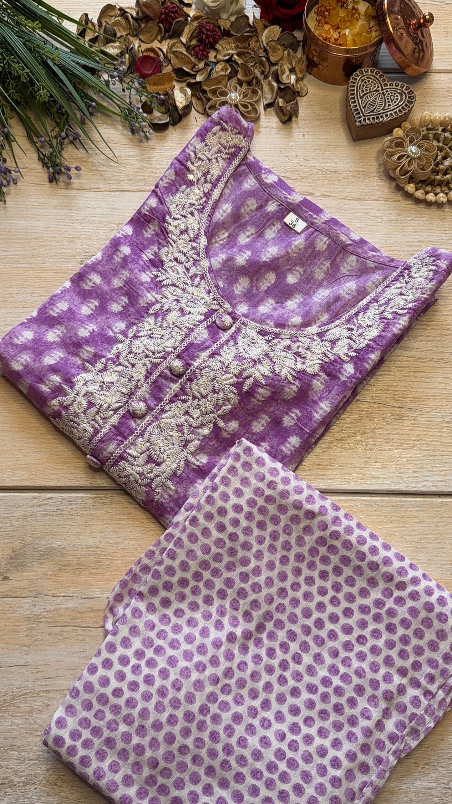 Himani Lavender Suit Set