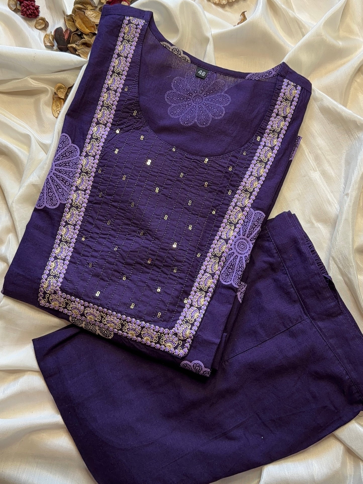 Royal Violet Suit Set