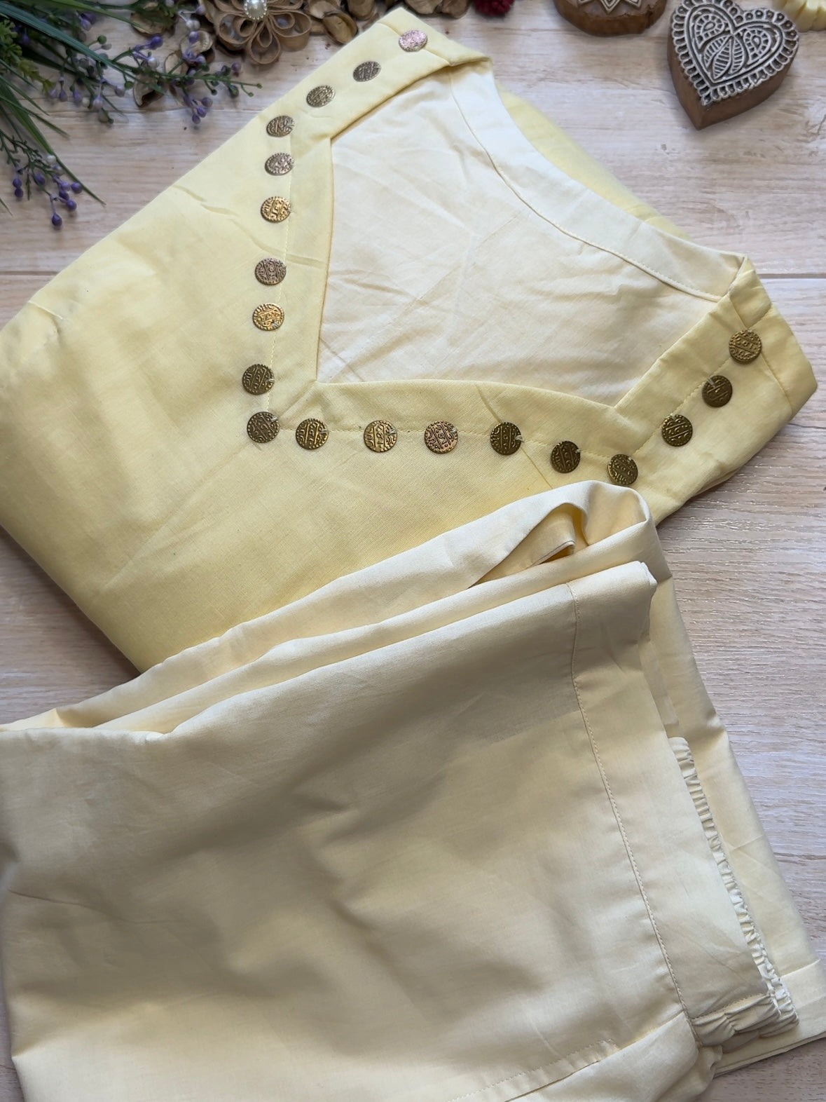 Dreamy Yellow Suit Set