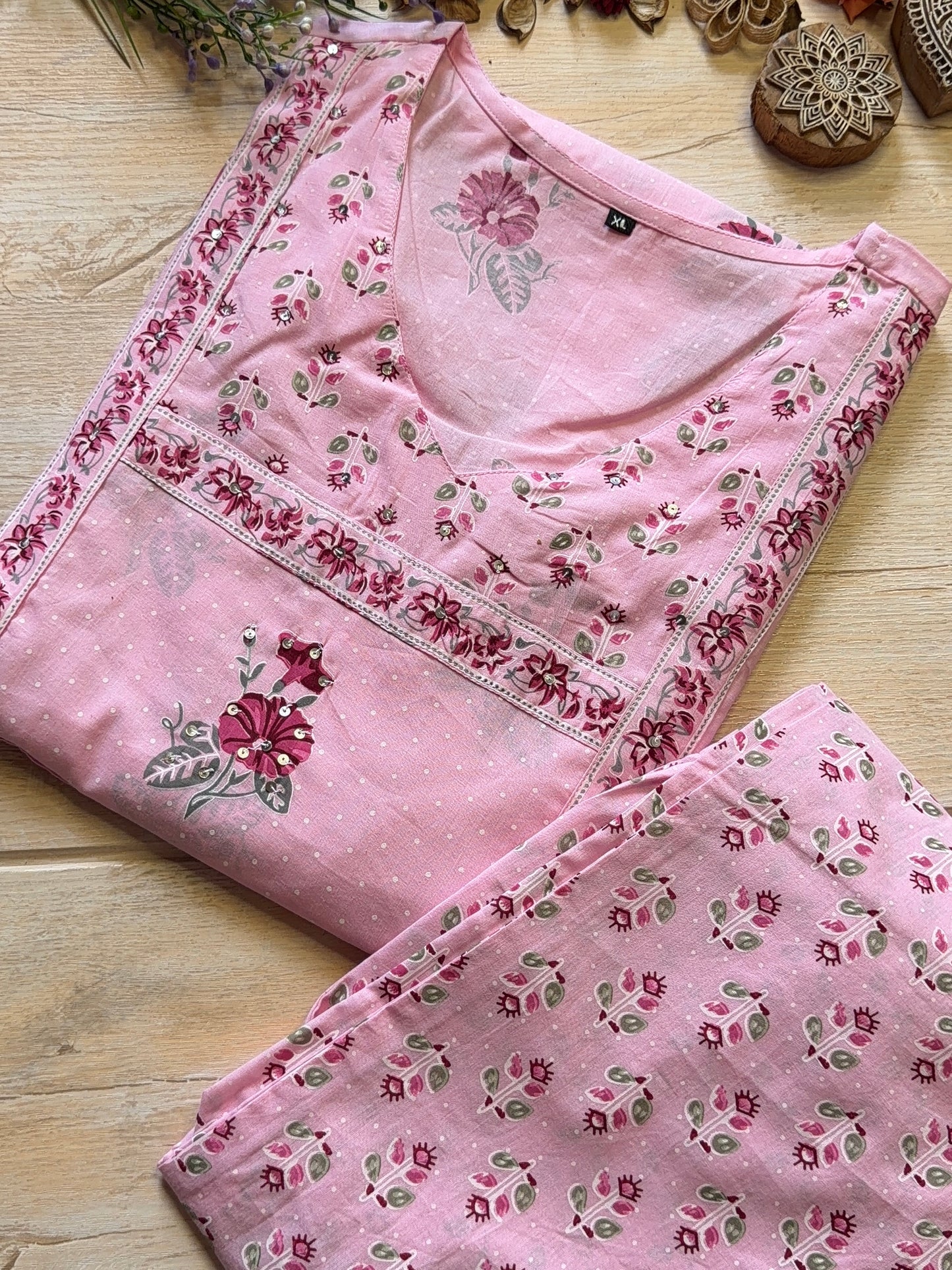 Bubblegum Magnolia Suit Set