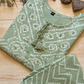 Ruhani Mint Bandhej Suit Set