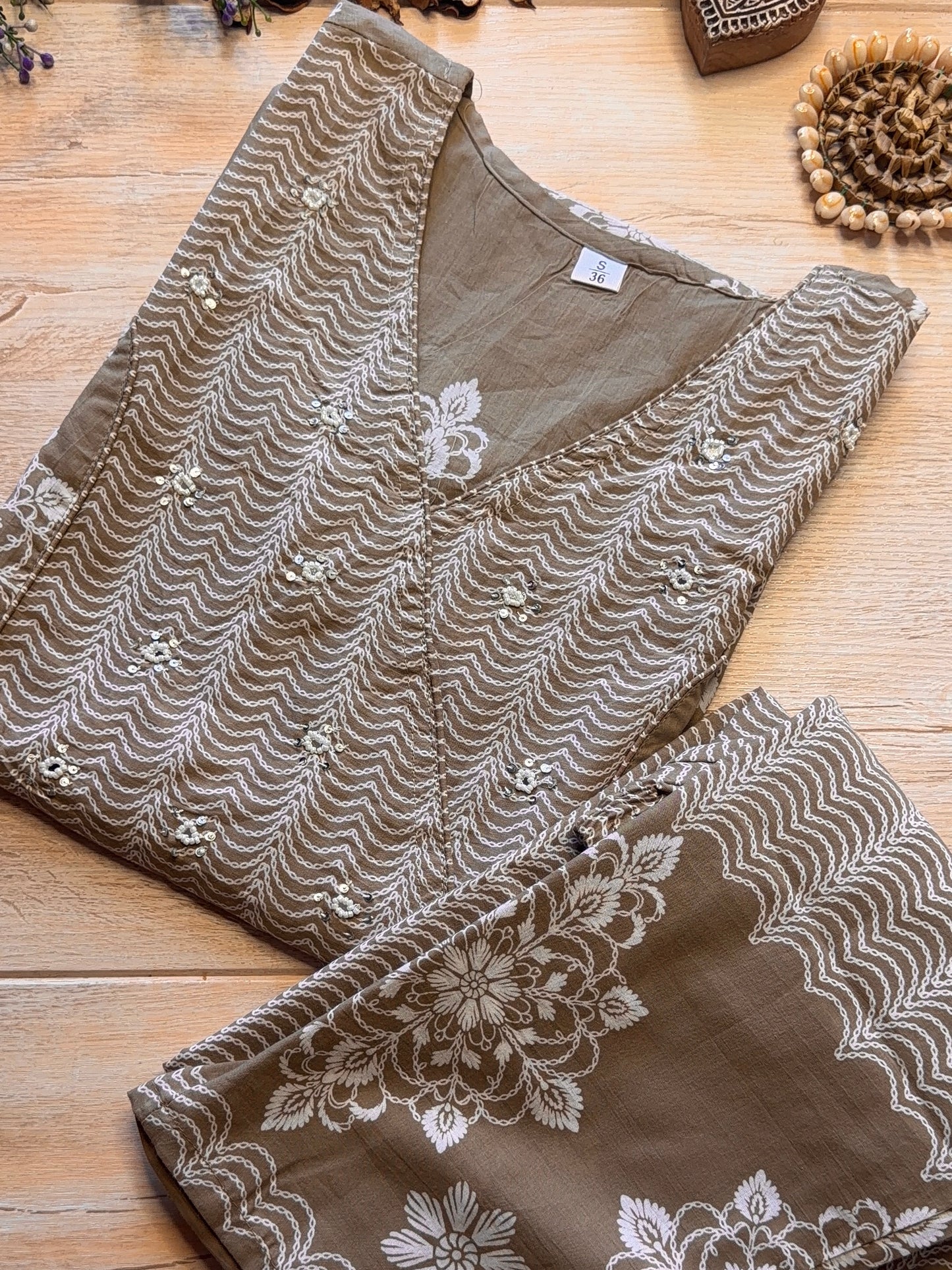 Desert Bloom Suit Set