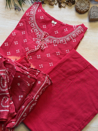 Namasvi Pink Suit Set