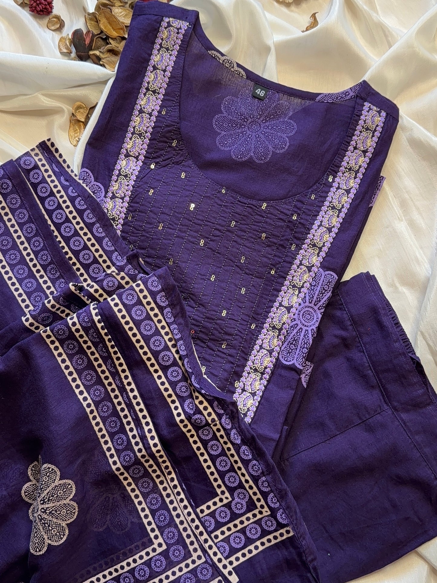 Royal Violet Suit Set