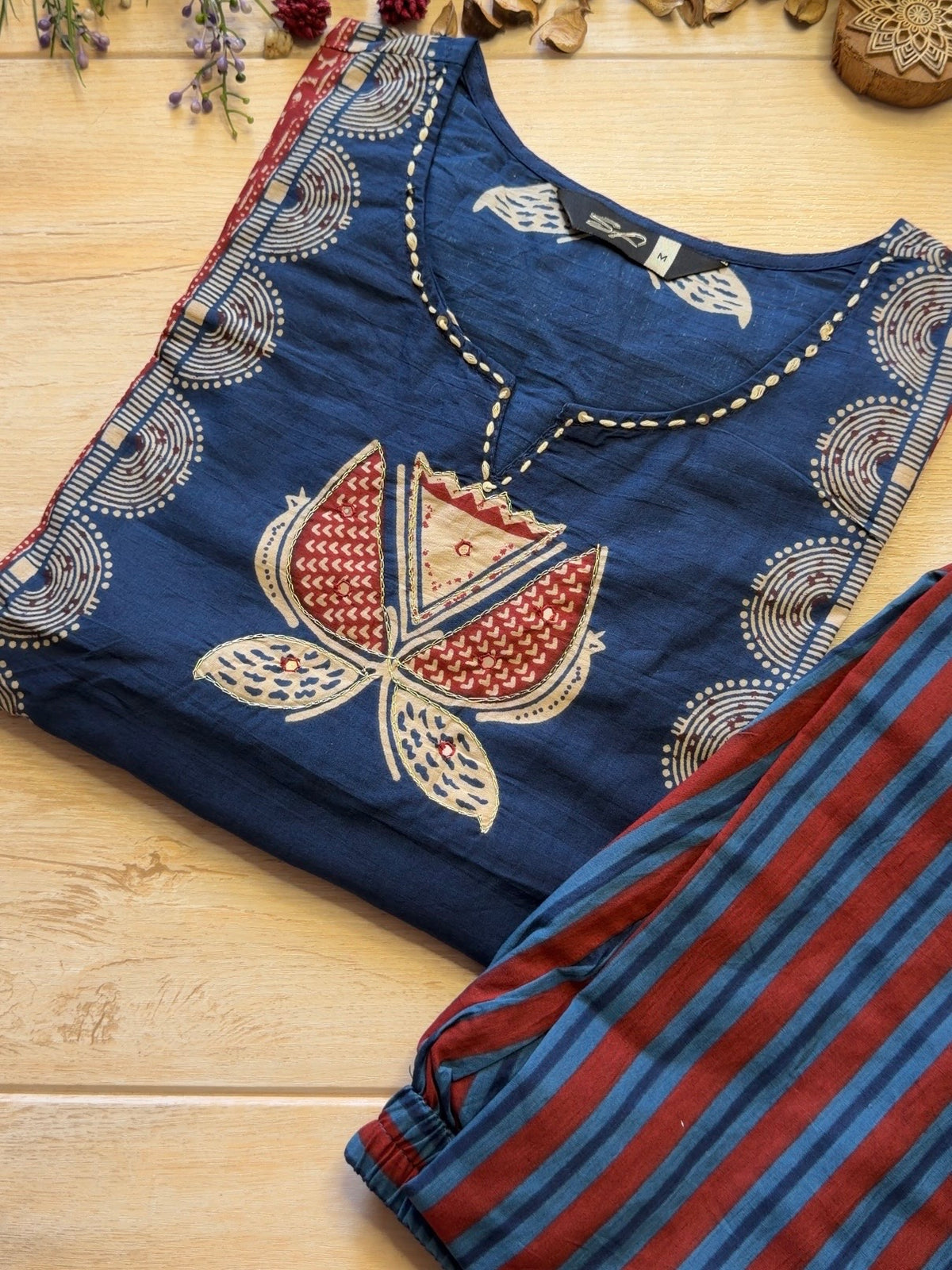 Vaani Blue Suit Set