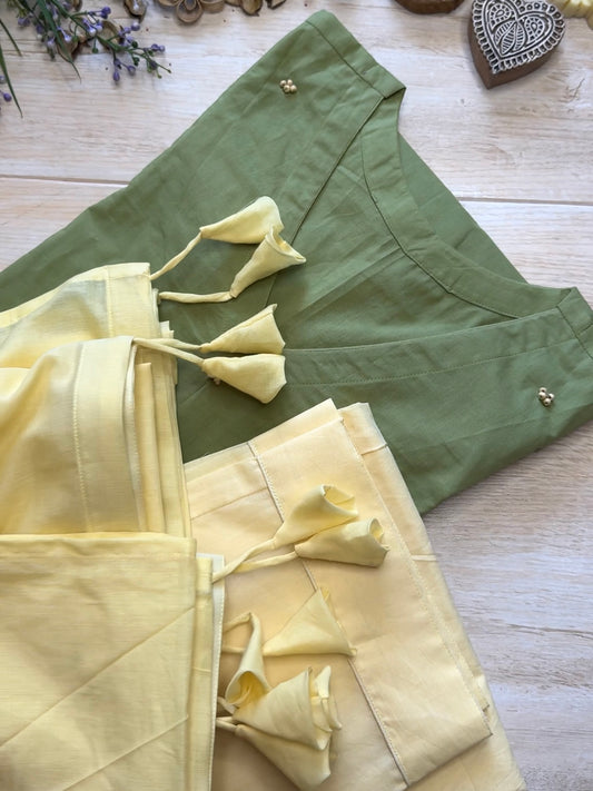 Pale Emerald Suit Set