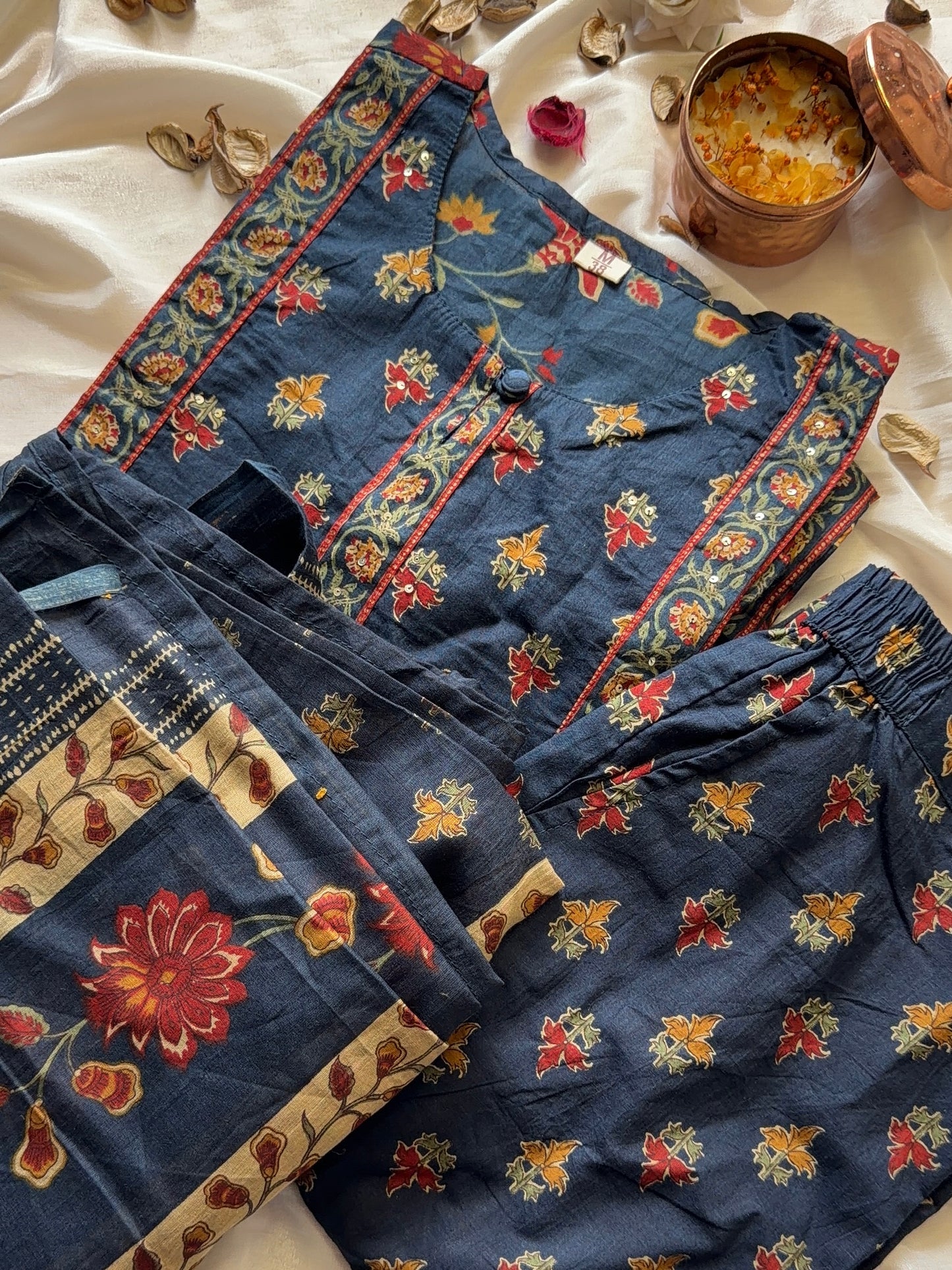 Candy Blue Suit Set