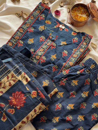 Candy Blue Suit Set