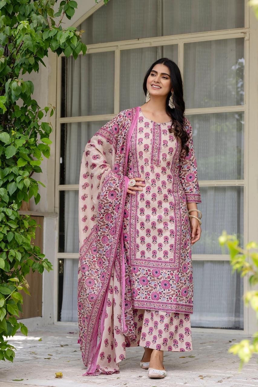 Blush Pink Suit Set