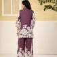 Purple flora Co-Ord Set