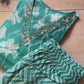 Turquoise Phool Suit Set