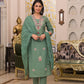 Ishani Sage Green Suit Set