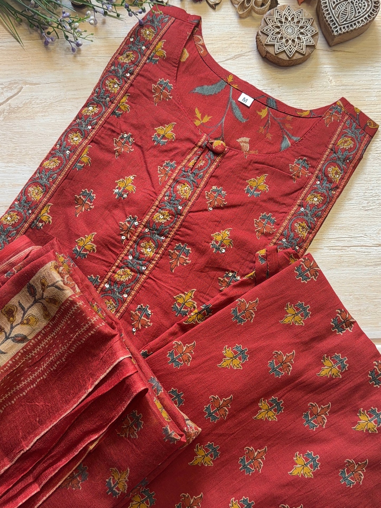 Candy Red Suit Set