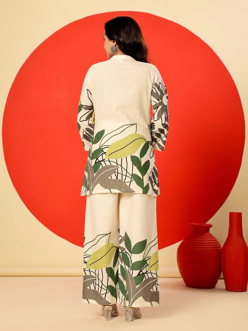 Green Punch Co-ord Set