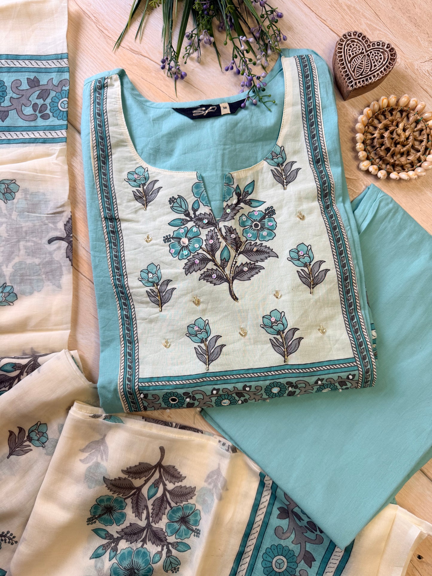 Aqua Grace Suit Set