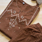 Sugandha Cocoa Suit Set