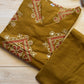 Burnt Mustard Suit Set