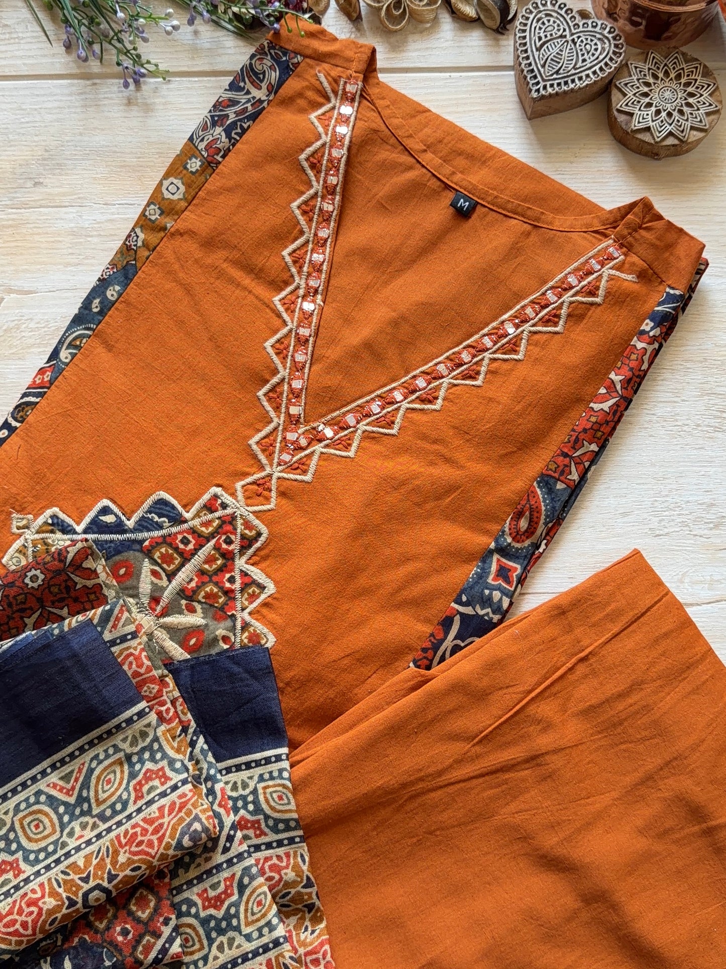 Rangrez Rust Suit Set