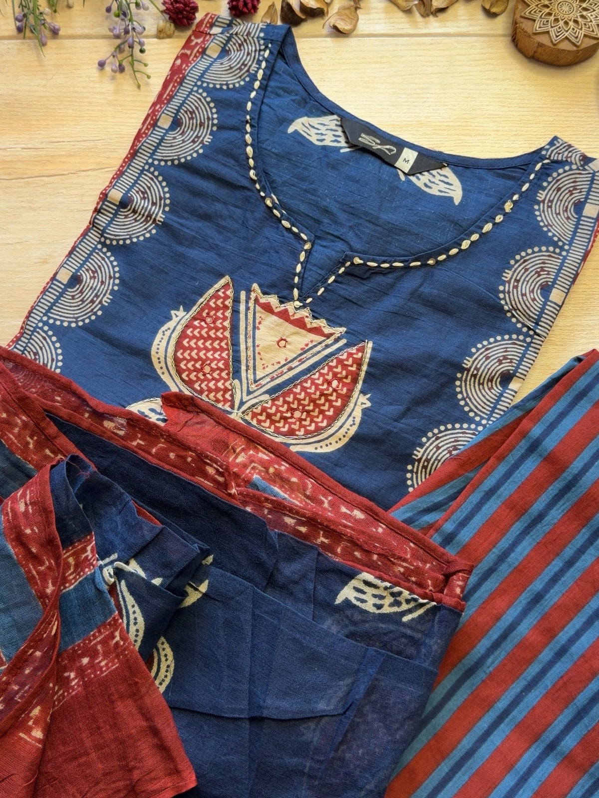 Vaani Blue Suit Set