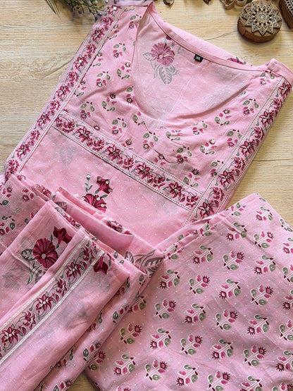 Bubblegum Magnolia Suit Set