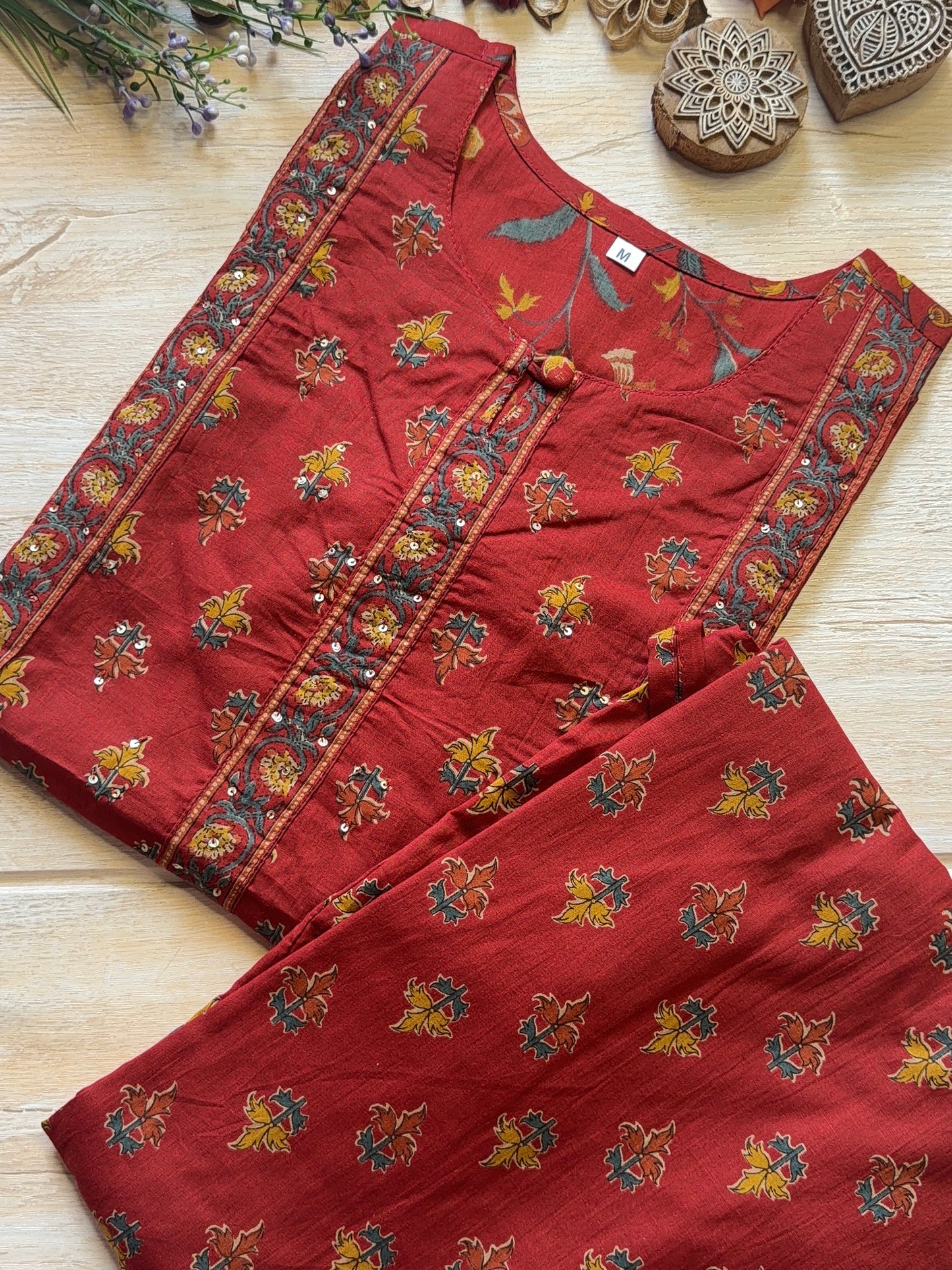 Candy Red Suit Set