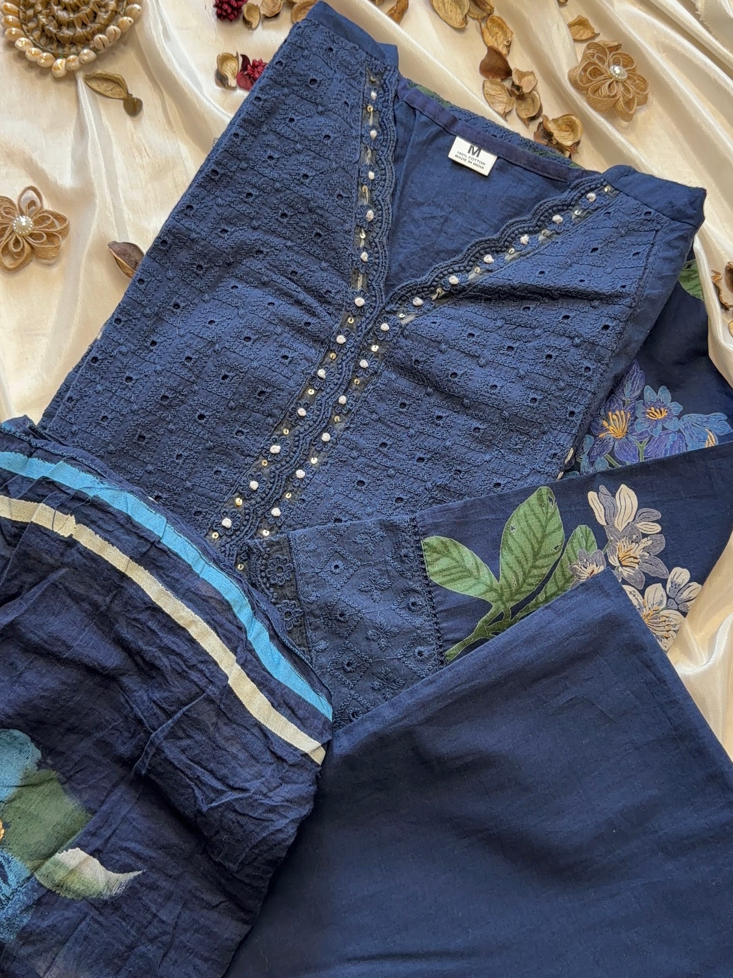 Midnight Bloom Suit Set
