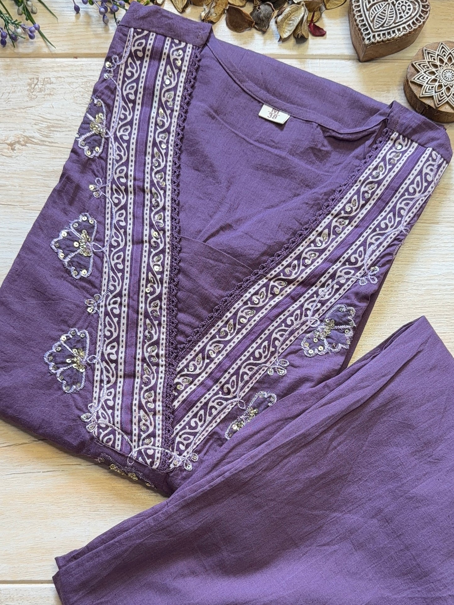 Tarini Lavender Suit Set