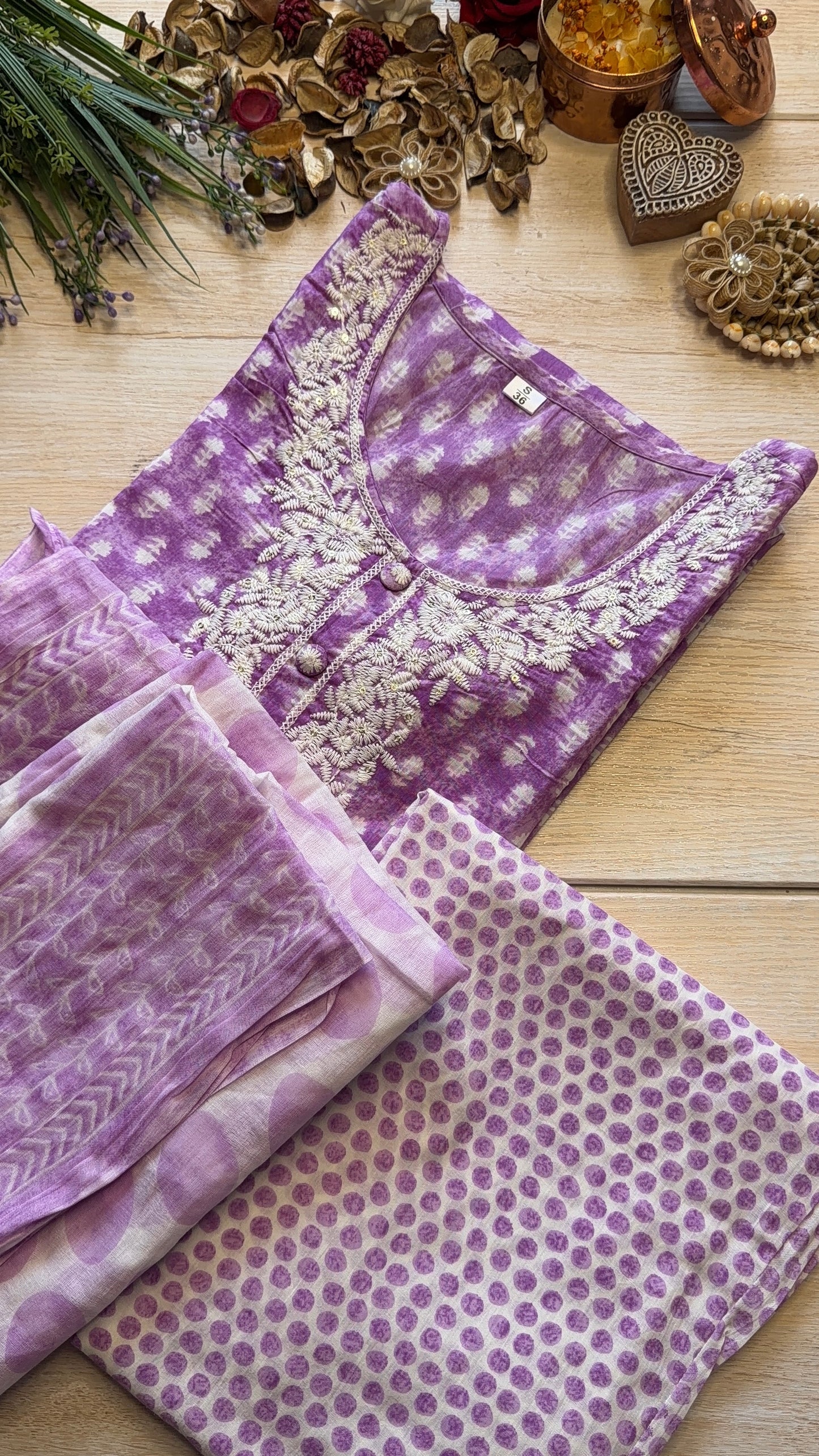 Himani Lavender Suit Set
