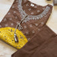 Namasvi Brown Suit Set