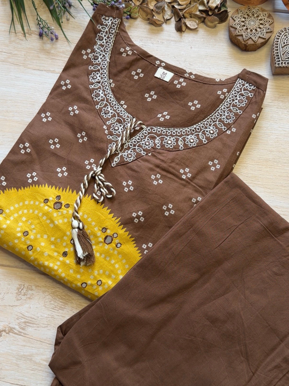 Namasvi Brown Suit Set