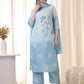 Ice Blue Suit Set