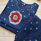 Heeya Blue Bandhani Suit Set