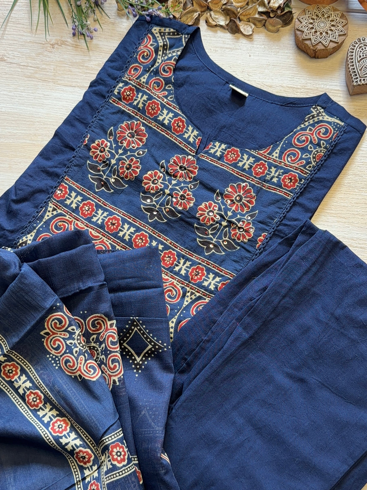 Aarohi Blue Suit Set