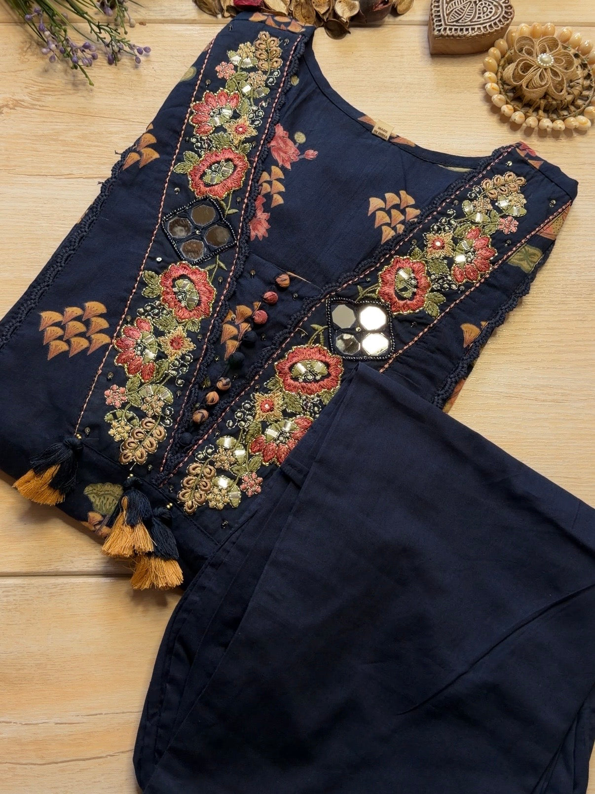 Navy Mirage suit Set