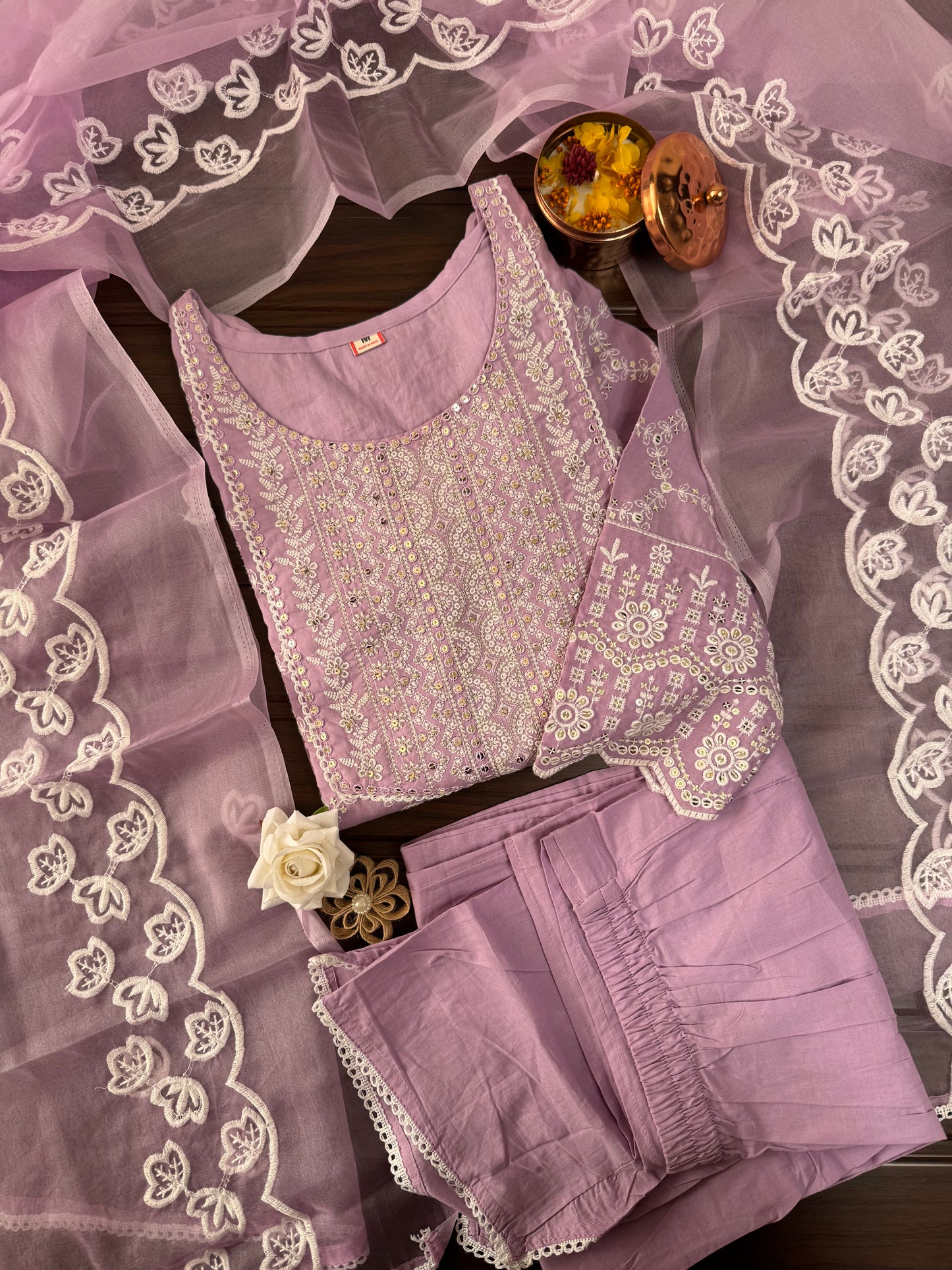 Honeycomb Lilac Suit Set