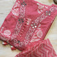 Pink Phoolkari Suit Set
