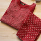 Suvarna Red Suit Set