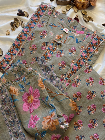 Candy Sage Suit Set