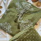 Olive Bandhani Suit Set