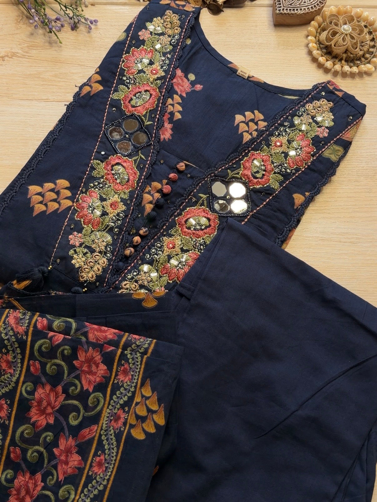 Navy Mirage suit Set