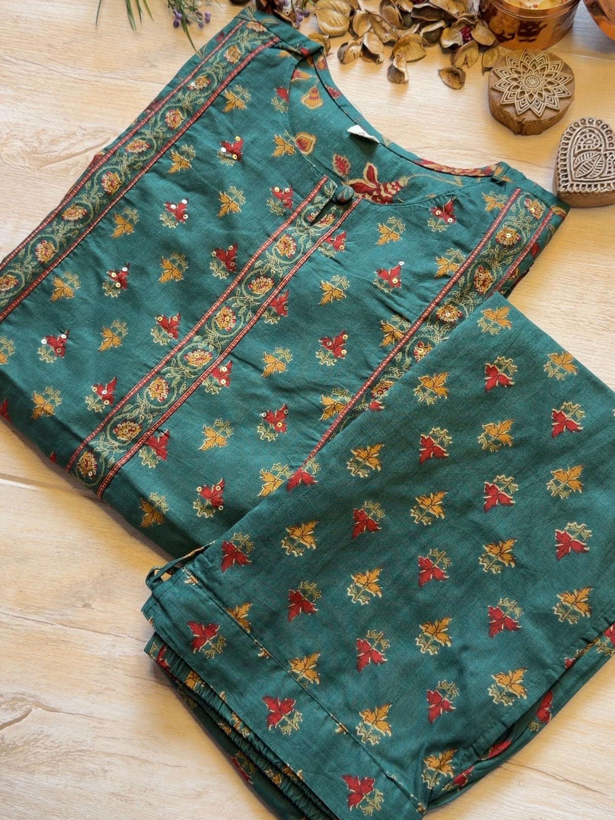 Candy Green Suit Set