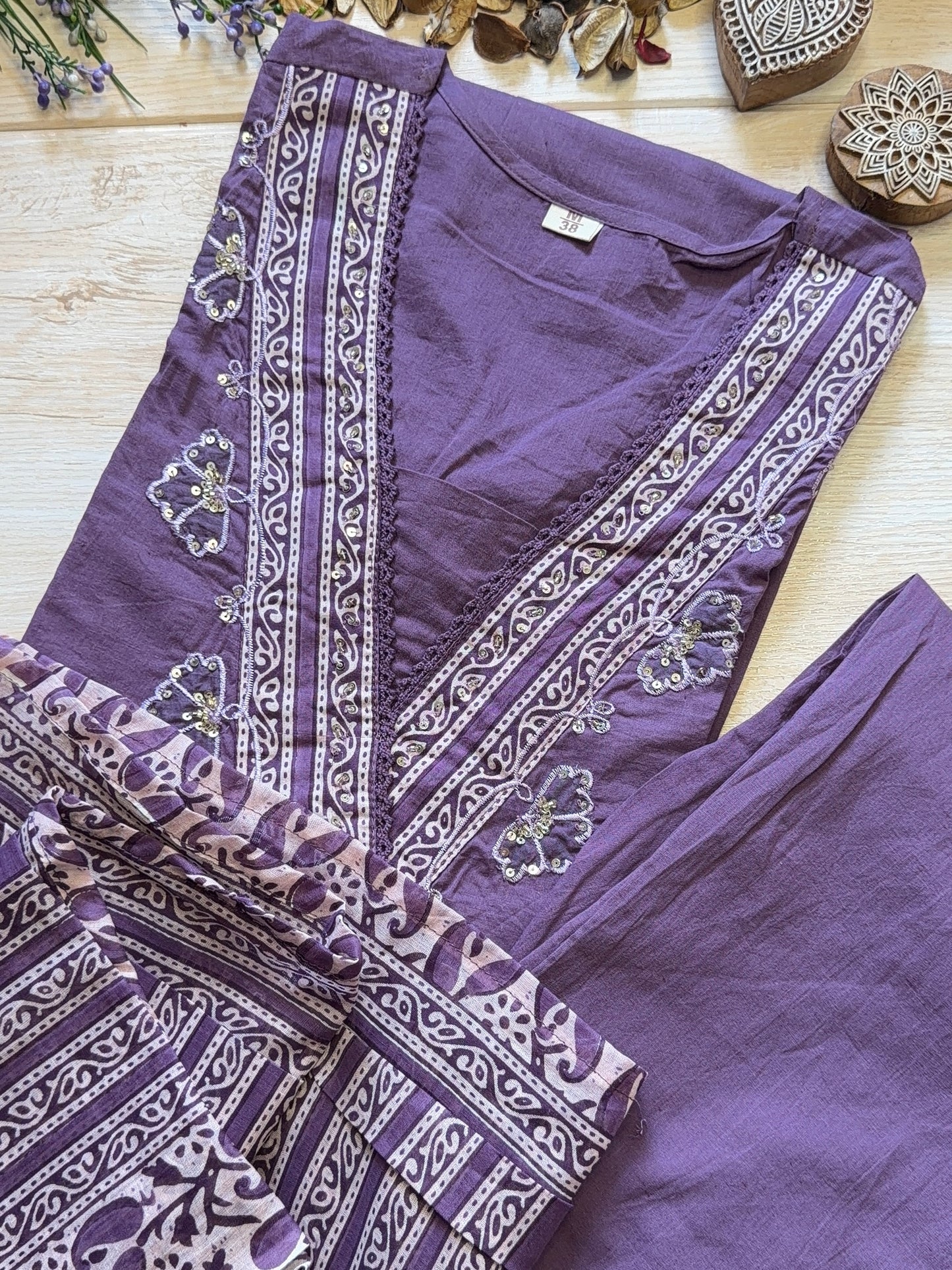 Tarini Lavender Suit Set