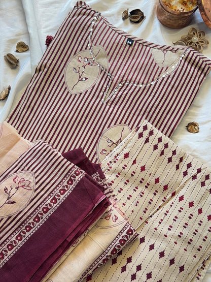 Mulberry Suit Set