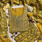 Mustard Ikkat Suit Set