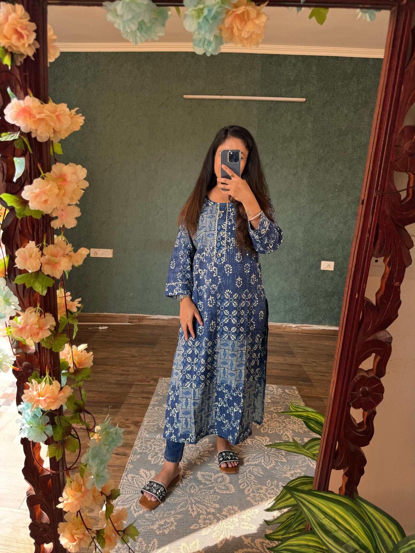 Indigo Kurti